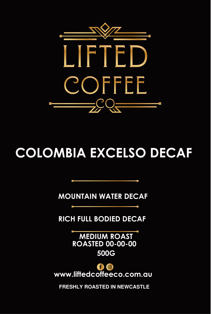 Single Origin -DECAF COLOMBIAN -Excelso