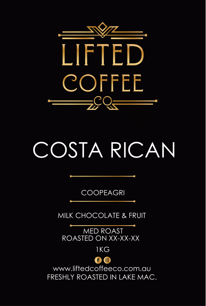 Single Origin - COSTA RICA- Coopeagri