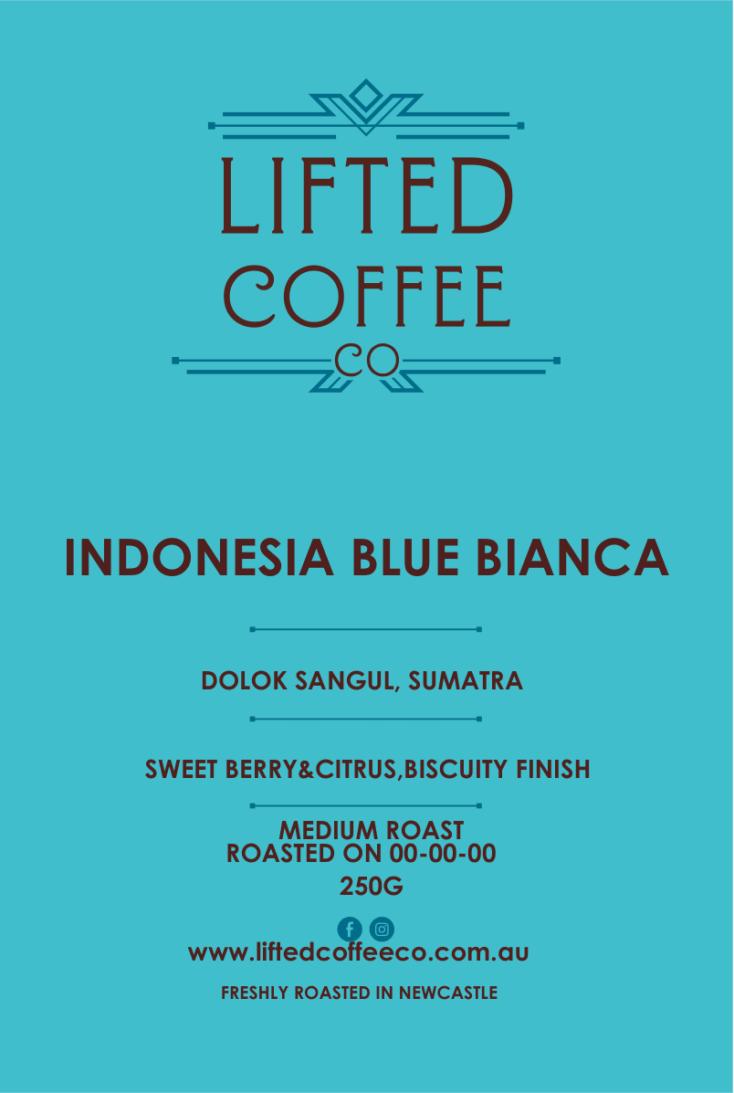 Single Origin - INDONESIA- Blue Bianca