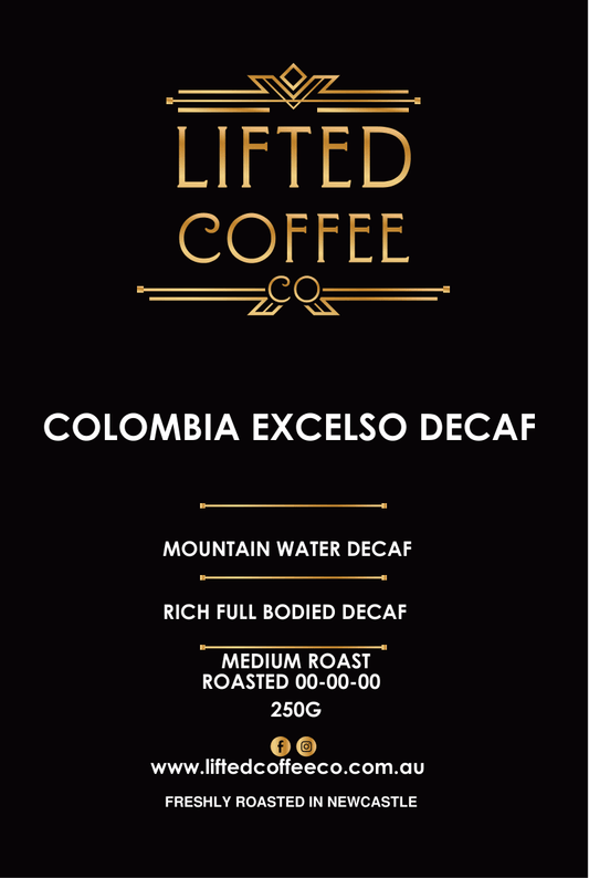 Single Origin -DECAF COLOMBIAN -Excelso