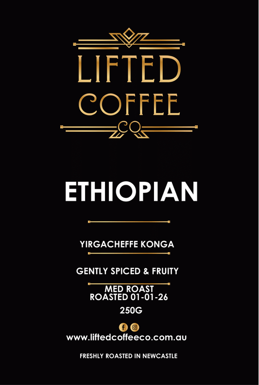 Single Origin - ETHIOPIAN - Yirgacheffe Konga