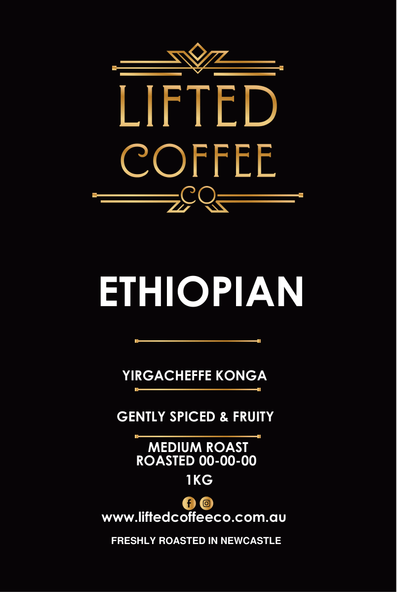 Single Origin - ETHIOPIAN - Yirgacheffe Konga