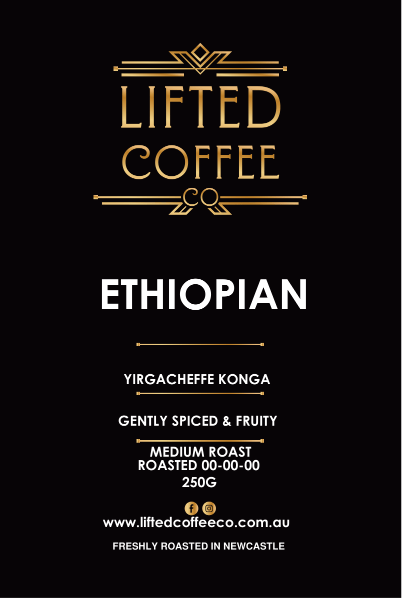 Single Origin - ETHIOPIAN - Yirgacheffe Konga