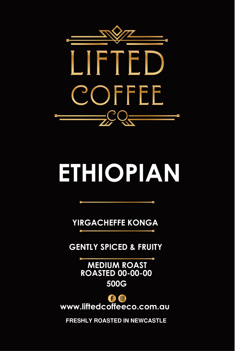 Single Origin - ETHIOPIAN - Yirgacheffe Konga