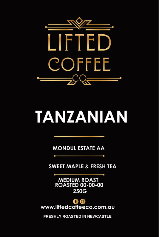 Single Origin - TANZANIAN- Mondul Estate AA *NEW*