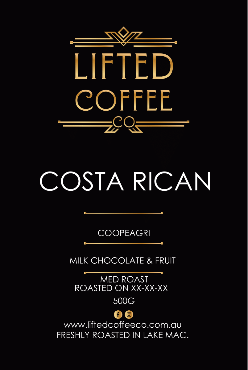 Single Origin - COSTA RICA- Coopeagri