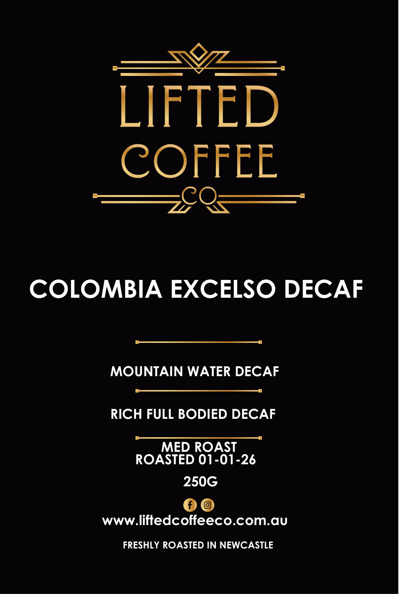 Single Origin -DECAF COLOMBIAN -Excelso